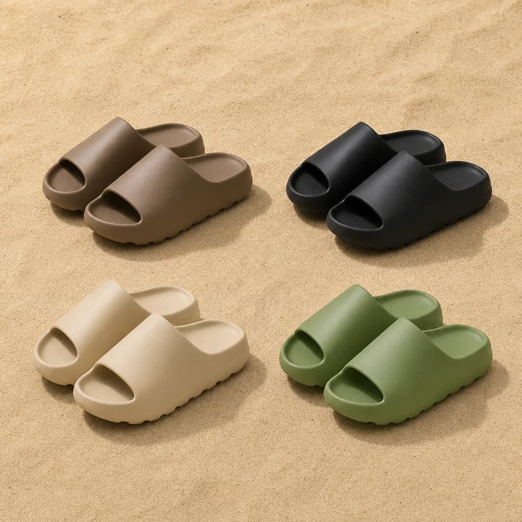 Coconut Cloud Slides colour range